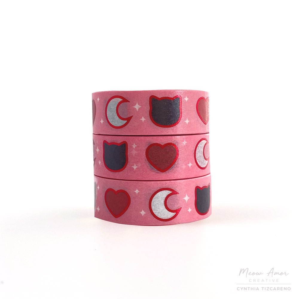 Pink Christmas Washi Tape – Meow Amor Creative