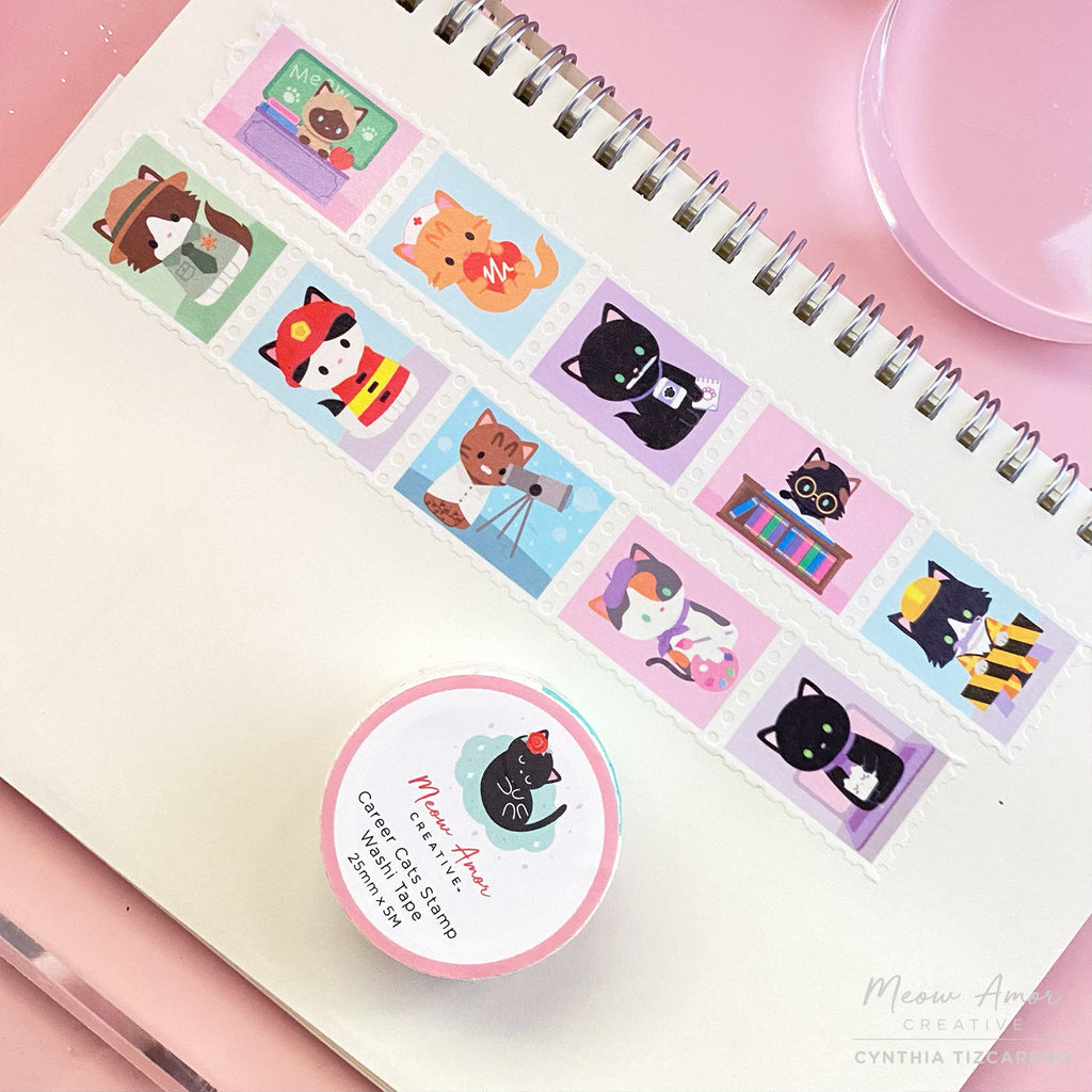 Cute Washi Tape Gráfico por Winart Studio · Creative Fabrica