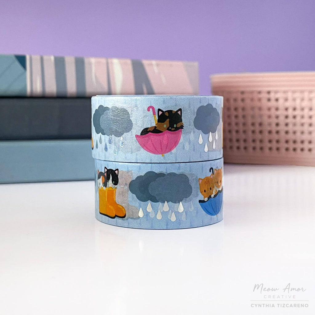 Life of Meows Washi Tape  Cat Washi Tapes – occasionalish