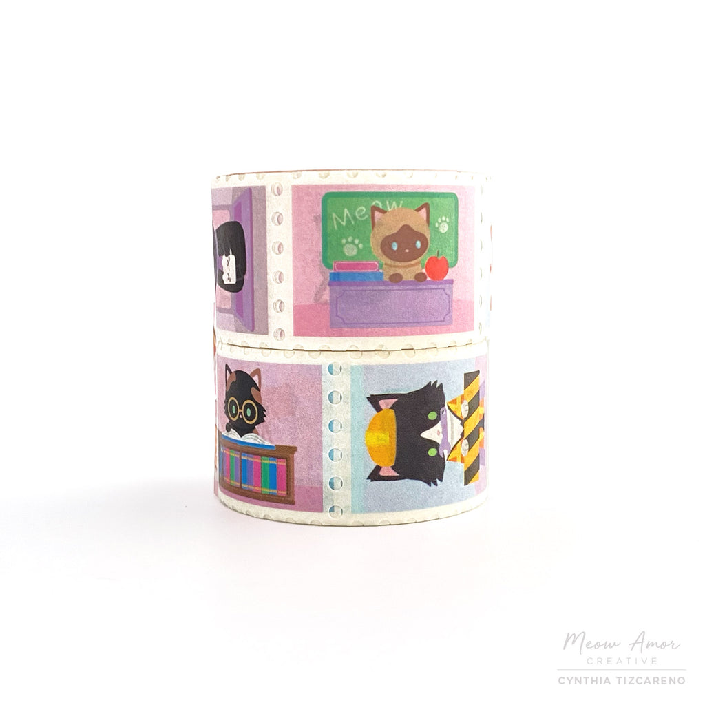 Not Right Meows Washi Tape  Cats Washi Tapes – occasionalish